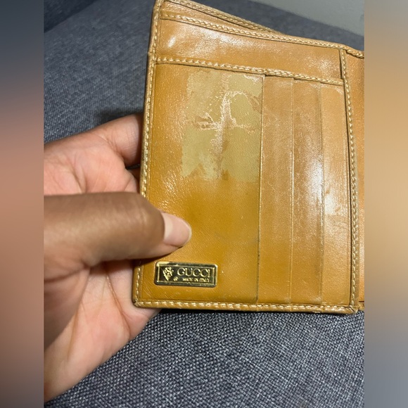 Gucci Clip Wallet Vintage Khaki 035001 - Picture 8 of 11